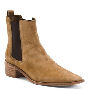 LAST CHANCE TORY BURCH Women's Western Pointed Toe Ankle Chelsea Boots